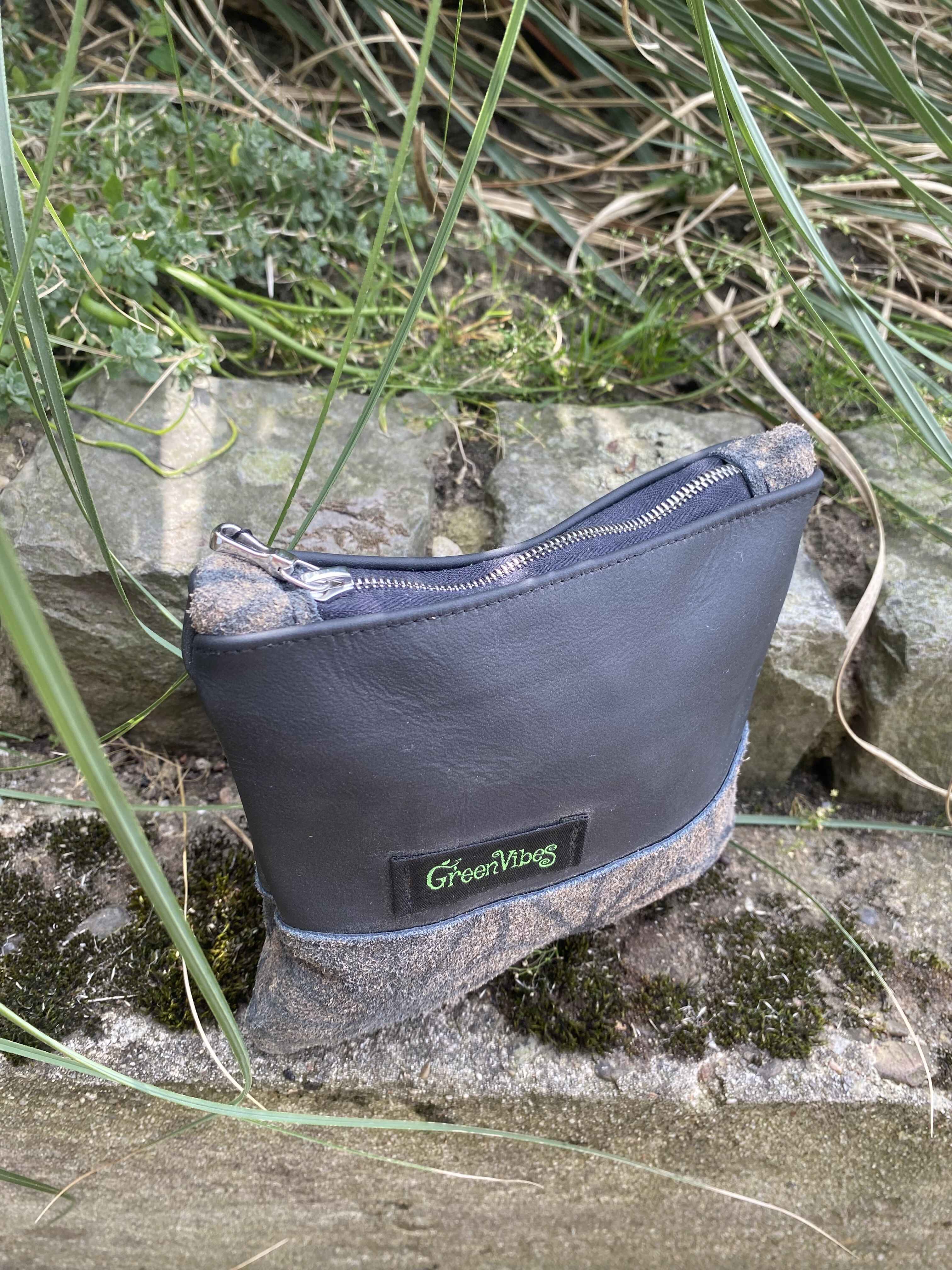 Beutel aus Lederresten